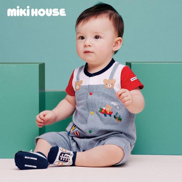 MIKIHOUSE ミキハウス】オーバーオール風 ショートオール : RICKYTOWN