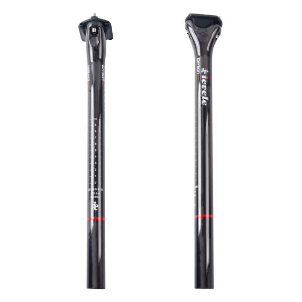 ieveleカーボンシートポスト 軽量型 自転車シートポスト 27.2 30.8 31.6mm シートピラー自転車 iez19