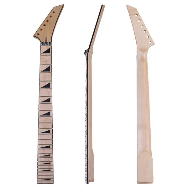 ネック　：メイプル指板　　：メイプルナット素材：プラスチックフレット：24フレット仕上げ　：艶消しナット幅：42mmヒール幅：57mmペグホール：10mm指板Ｒ　：350R生産国　：中国