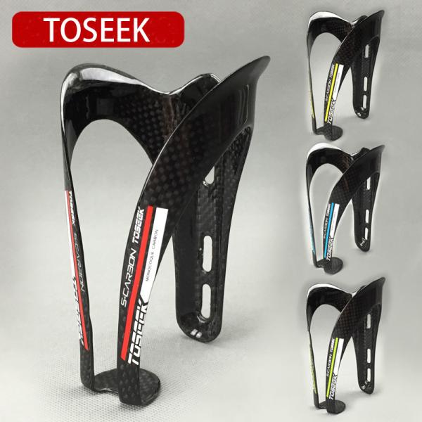 TOSEEK カーボンボトルケージ 自転車ボトルケージ 3k 4色 TK556
