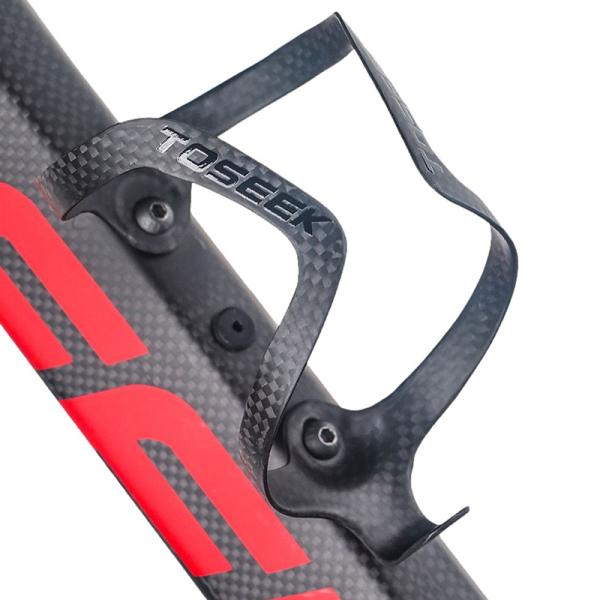 TOSEEK ボトルケージ 軽量24g カーボン 落ちない 揺れない 滑らない ドリンクホルダー 全車種通用 TK563