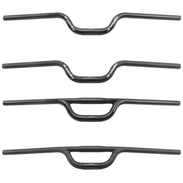 wacako 小径車カーボンハンドル 25.4 フラットバー ストレートバー MTBハンドル 折り畳み自転車ハンドル マウンテンバイク wk013