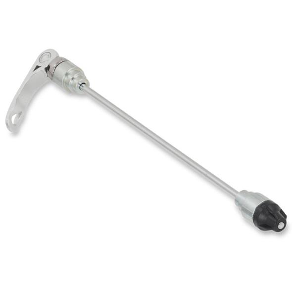 VERGO-TFホイールホルダーにスルーアクスル式フロントホイールを取り付けるためのクイックレリーズ。12mmと15mmの両方に対応します。※110mmは非対応