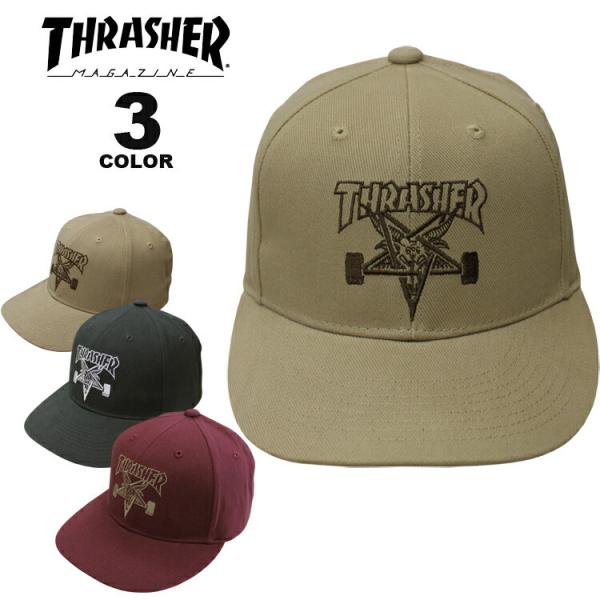 THRASHER（スラッシャー） (公式）スラッシャー キャップ THRASHER