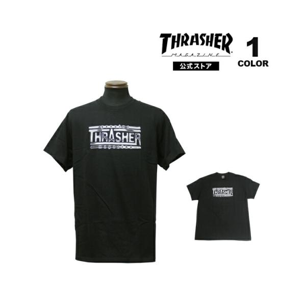 THRASHER（スラッシャー） Tシャツ THRASHER CHROME GENUINE S/S T