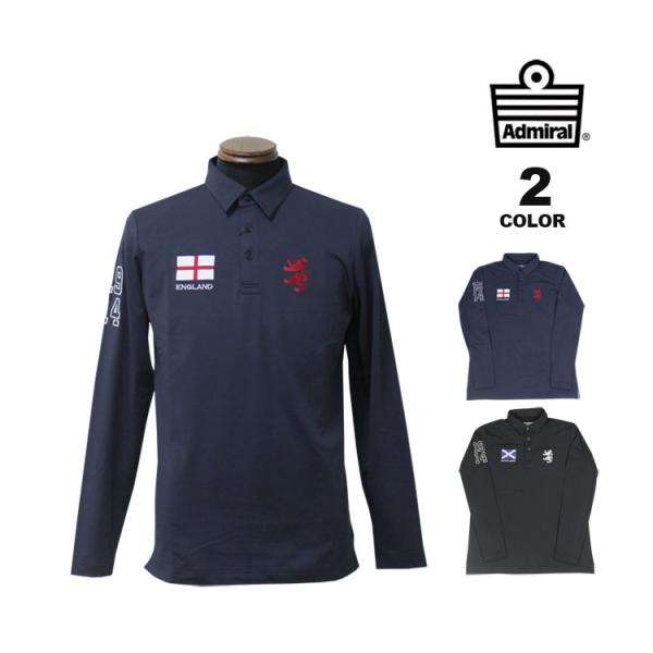 アドミラル ゴルフ ポロシャツ Admiral GOLF FLAG POLO LONG
