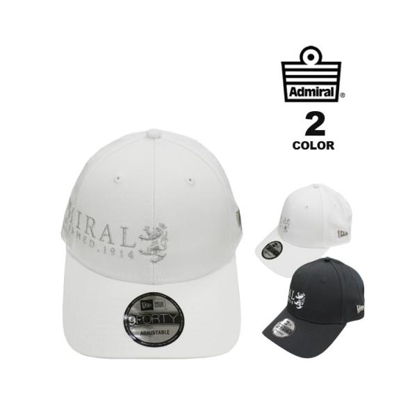 【新品】Admiral(アドミラル)別注キャップ アドミラル ゴルフ キャップ Admiral GOLF ACTIVE TRAD LOGO