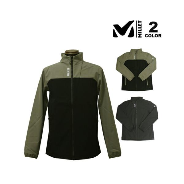 SALE ミレー ジャケット MILLET SENECA SHIELD JACKET セネカ シールド メンズ 全2色 ユーロサイズ S-L ソフトシェル 上着 アウター 防風 防寒 保温 フリース