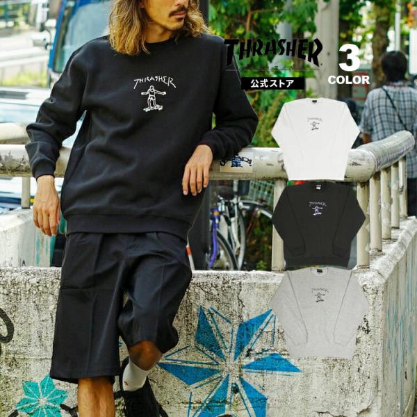 THRASHER（スラッシャー） トレーナー クルー スウェット スエット
