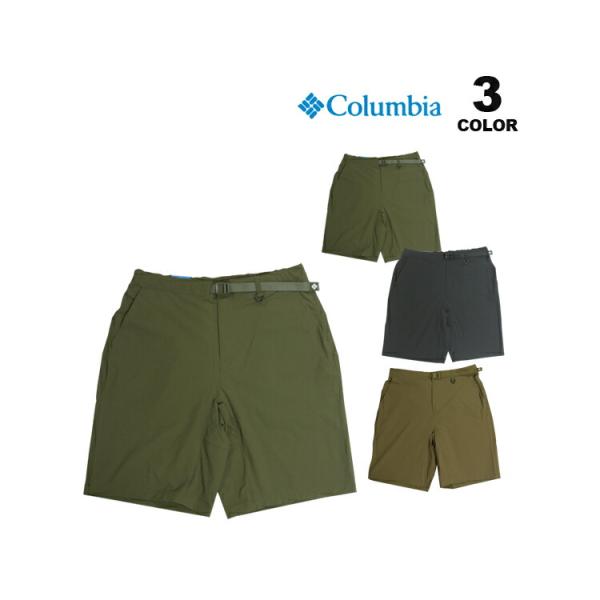 コロンビア ショートパンツ Columbia Time to Trail Short Pant ナイロン ショーツ タイムトゥトレイル トレッキング ボトムス オムニシェード UPF50 オムニシー