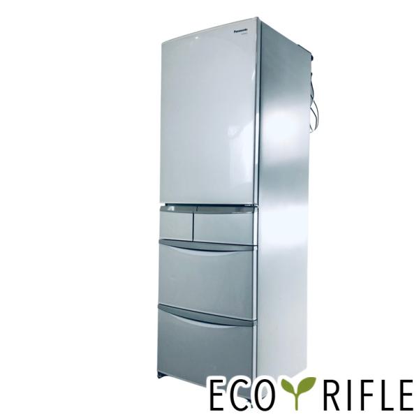 ☆中古 5ドア冷凍冷蔵庫 Panasonic 426L NR-ETR435-H 2012年製 ¥23,000