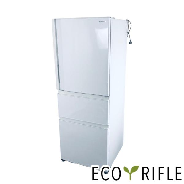 【現状渡し】TOSHIBA GR-T33SC (WT) 冷蔵庫 2022年製 TOSHIBA 冷蔵庫 中古 東芝 GR-T33SC(WT) 2022年製 3ドア 326L