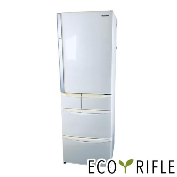 【中古】 【自社配送エリア内限定】 パナソニック Panasonic 冷蔵庫 2019年製 5ドア 406L ディープホワイト ファン式 右開き NR-J41NC-WDW ファミリー 大型 400L以上 送料無料 設置無料 地域限定 埼玉 東京 千葉 神奈川 RANK_B rifle-eco_rg221205