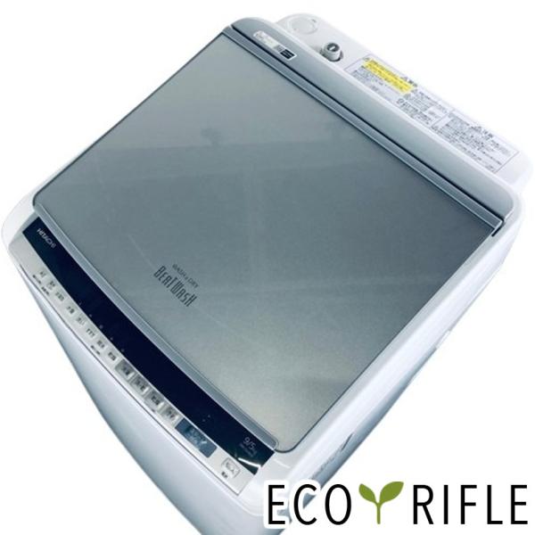 日立 洗濯機 中古 HITACHI BW-DV90E(S) 2019年製 全自動 9.0kg 日立 洗濯機 中古 HITACHI BW-DV90E(S) 2019年製 全自動 9.0kg