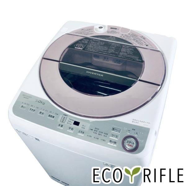SHARP（シャープ） 洗濯機 中古 SHARP ES-GV7C-P 2018年製 7.0kg