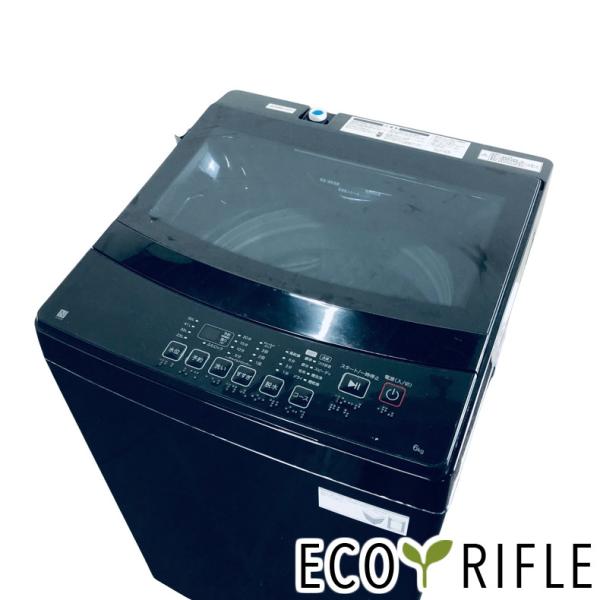 ニトリ（NITORI） 洗濯機 中古 NT60L1BK 2024年製 6.0kg ブラック 送風