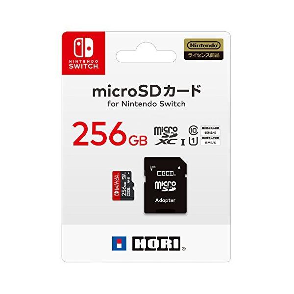 任天堂ライセンス商品】マイクロSDカード256GB for Nintendo Switch