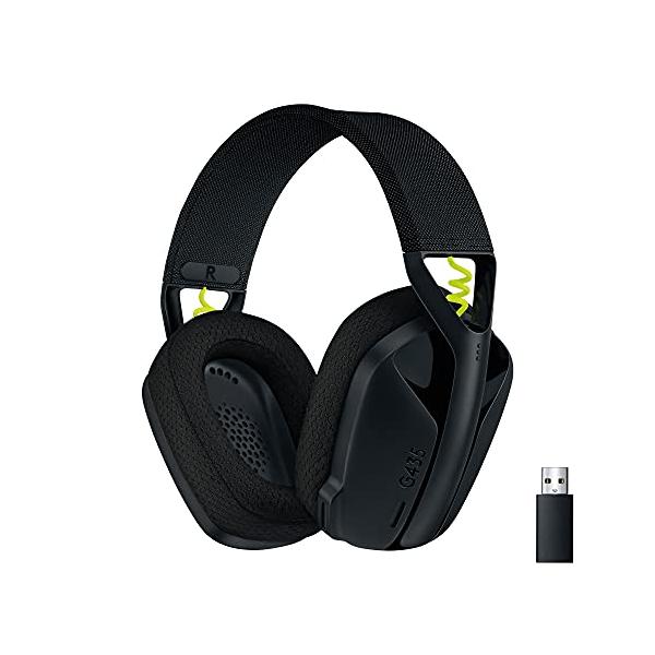 Logicool G ゲーミングヘッドセット G435BK ワイヤレス LIGHTSPEED Bluetooth マイク付き