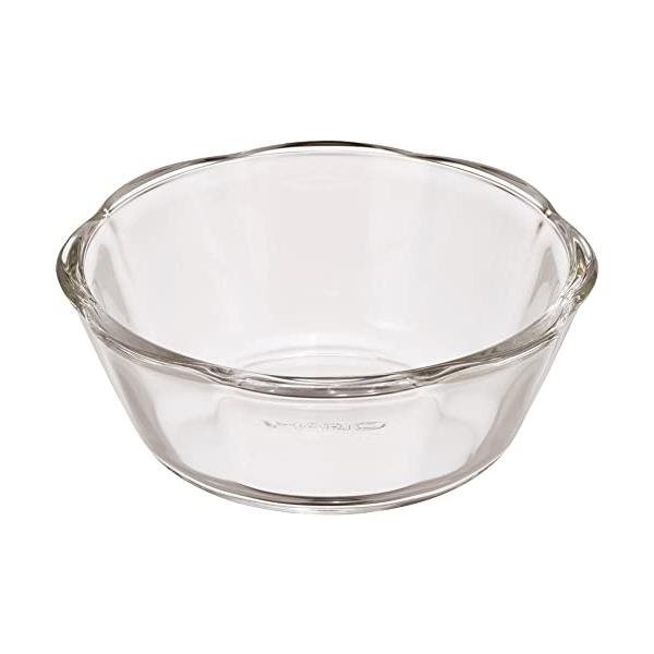 HARIO(ハリオ) 日本製 耐熱ガラス製スイーツボウル 200ml BUONO kitchen SWB-20-BK クリア