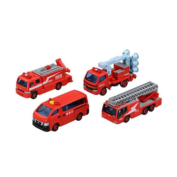 他サイト： タカラトミー『 トミカ トミカギフト 消防車両 コレクション2 』 ミニカー 車 おもちゃ 3歳以上 玩具安全基準合格 STマーク認証 TOMIの商品画像
