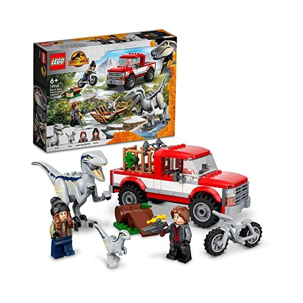 他サイト： レゴ(LEGO) ジュラシック・ワールド ヴェロキラプトルをおびき出せ：ブルーとベータ 76946 おもちゃ ブロック プレゼント 乗り物 のりの商品画像