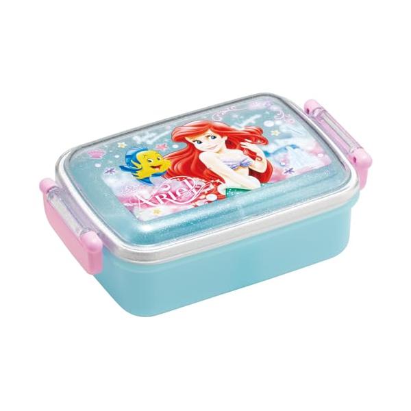 スケーター(Skater) 子供用 お弁当箱 1段 450ml ふわっと盛れるドーム型 抗菌 キッズランチ 日本製 ディズニー アリエル 24