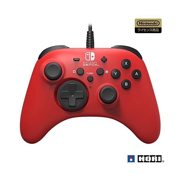 任天堂ライセンス商品】ホリパッド for Nintendo Switch レッド 