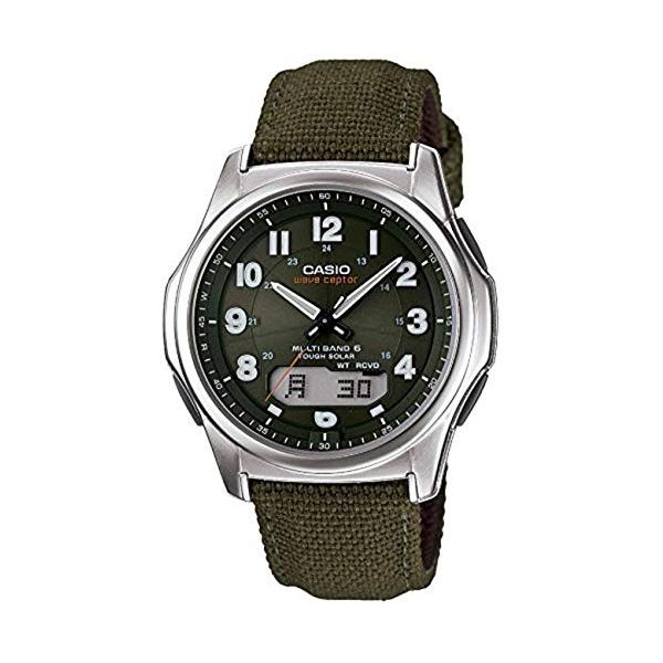 [カシオ] 腕時計 ウェーブセプター 【国内正規品】電波ソーラー WVA-M630B-3AJF メンズ グリーン