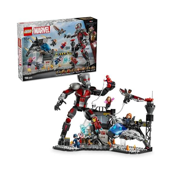 レゴ(LEGO) マーベル シビル・ウォー／キャプテン・アメリカ アクションバトル 76314 おもちゃ 玩具 ブロック
