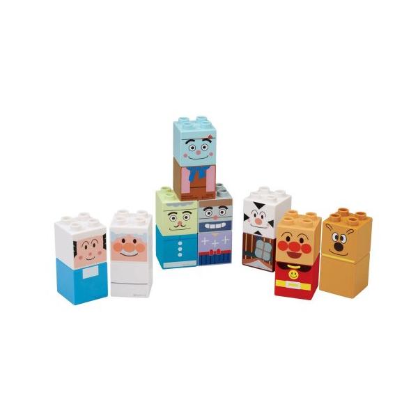 他サイト： BlockLabo ブロックラボ アンパンマン アンパンマンとなかまたちブロックセットの商品画像