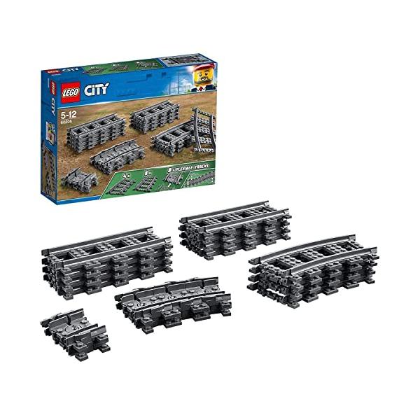 他サイト： レゴ(LEGO)シティ レールセット 60205 おもちゃ 電車の商品画像