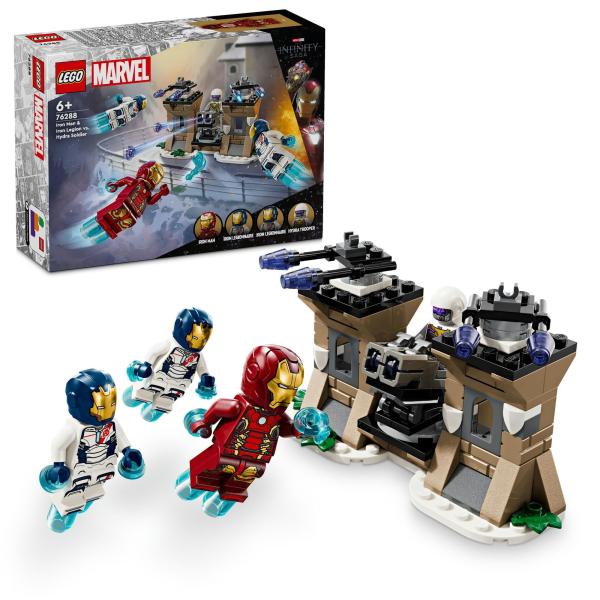 レゴ(LEGO) スーパー・ヒーローズ アイアンマン＆アイアンレギオンとヒドラソルジャーの戦い 76288 おもちゃ 玩具 ブロック