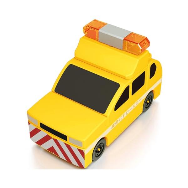 タカラトミー(TAKARA TOMY) トミカ・プラレールブロック 高速パトロールカー おもちゃ 3歳以上