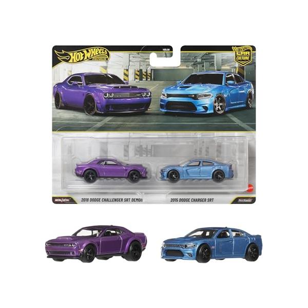 ホットウィール(Hot Wheels) プレミアム2パック 2018 ダッジ