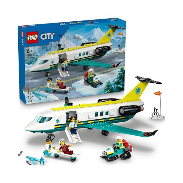 レゴ(LEGO) シティ 救急輸送機 60465 おもちゃ 玩具 ブロック