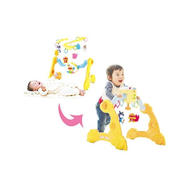 通常版・(C)やなせたかし/フレーベル館・TMS・NTV・対象年齢:0才以上・電池種別:電池は別売りのため別途ご購入ください。・生まれてから生後12か月頃までの遊びに対応。・50種類のメロディ・アンパンマンたちのおしゃべり・効果音・泣きやま...