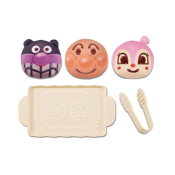 もちふわパン屋さん・ブラウン  ・はじめてのおみせやさんごっこ。リアルなもちふわパンが可愛くて気持ちいい。 できたね。はじめての「はい、ど〜ぞ」・対象年齢：1.5歳以上・この商品は電池を使用しません。・アンパンマンパン、ばいきんまんパン、ド...