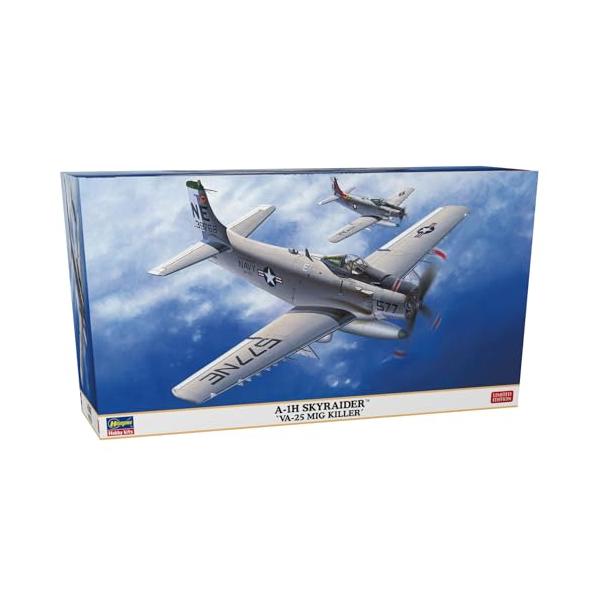 レベル　タカラ　航空機プラモデルキットセット 1/72 ハセガワ 1/72 アメリカ A-1H スカイレイダー “VA-25 ミグキラー