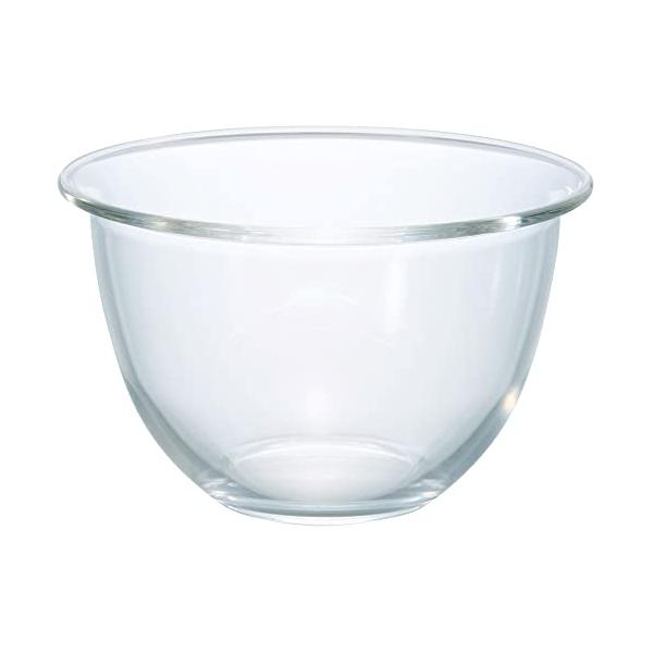 HARIO(ハリオ) 日本製 耐熱ガラス製 ボウル 1500ml BUONO kitchen MXP-150-BK クリア