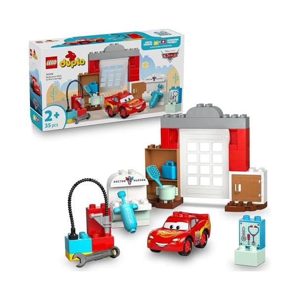 レゴ(LEGO) デュプロ ピクサードックのガレージにきたマックィーン おもちゃ 玩具 誕生日 プレゼント ブロック 知育 男の子 女の子 子供
