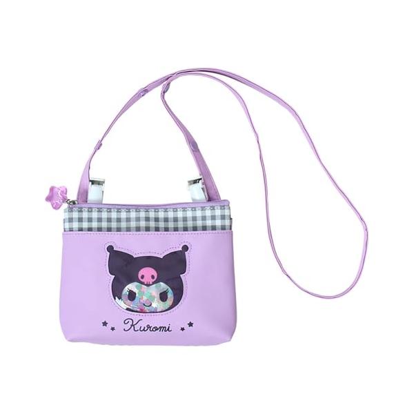 Dカット クロミ/-/388017・Color:Dカット クロミ・本体サイズ：約幅15×奥行3×高さ12cm（※ショルダー紐、クリップ部分含まず）ショルダー紐の長さ:約81-94cm。主な材料・原料：PUレザー、ポリエステル・ファスナー式開...