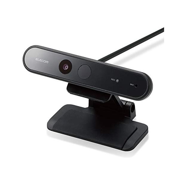 他サイト： エレコム WEBカメラ UCAM-CF20FBBK 200万画素 フルHD 1080p 30FPS Windows Hello顔認証対応 マイクの商品画像