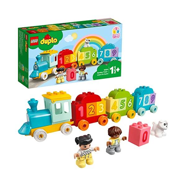他サイト： レゴ(LEGO) デュプロ はじめてのデュプロ かずあそびトレイン 10954 数字の列車 1歳半から 幼児 小さなお子様 知育 積み木 おもちの商品画像