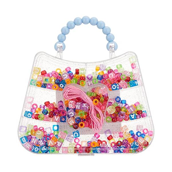 アルファベットビーズミックス　CBC-02・おしゃれでかわいいキャンディビーズ。・女の子が大好きなキラキラビーズや、キューブキャンディのようなアルファベットビーズがたっぷり入ったミックスビーズセット。・アクセサリー作りはカンタン、好きなビー...