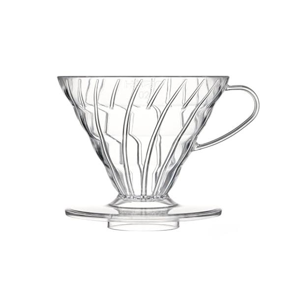 HARIO(ハリオ) V60 透過ドリッパー 02 クリア トライタン 1~4杯用 コーヒー ハンドドリップ 円すい形 VDTA-02-T