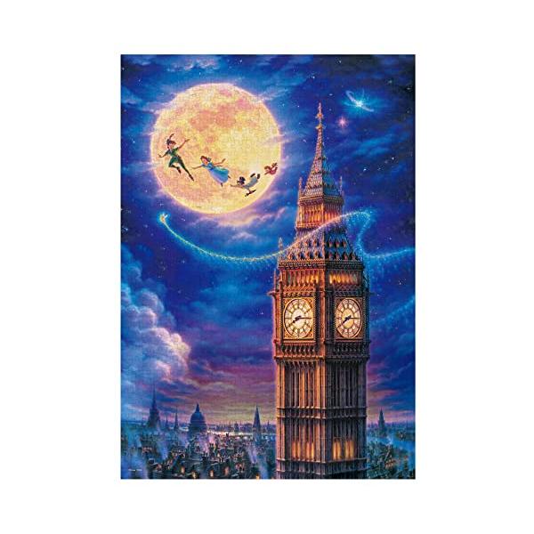 他サイト： 1000ピース ジグソーパズル ディズニー ムーンライトフライ（ピーター・パン） 【光るパズル】 (51×73.5cm)の商品画像
