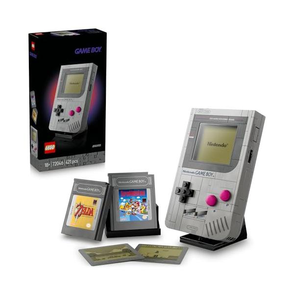 LEGO (R) Game Boy /72046・レゴ組み立てモデル ? 懐かしい思い出にひたれる初代Nintendo Game Boyの実物大レゴモデル・リアルなディテール ? 十字ボタン・Aボタン・Bボタン・SELECTボタン・STAR...