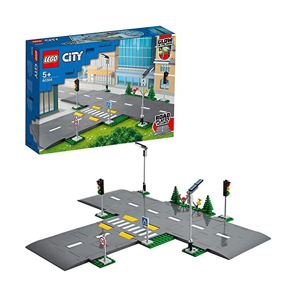 他サイト： レゴ(LEGO) シティ つながる! ロードプレート 交差点 60304 おもちゃ ブロックの商品画像