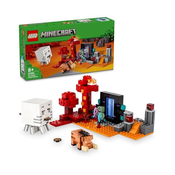 他サイト： レゴ(LEGO) マインクラフト ネザーポータルの戦い  21255 おもちゃ 玩具 ブロックの商品画像