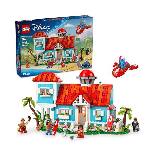 レゴ(LEGO) ディズニー リロスティッチのビーチハウス 43268 おもちゃ 玩具 ブロック